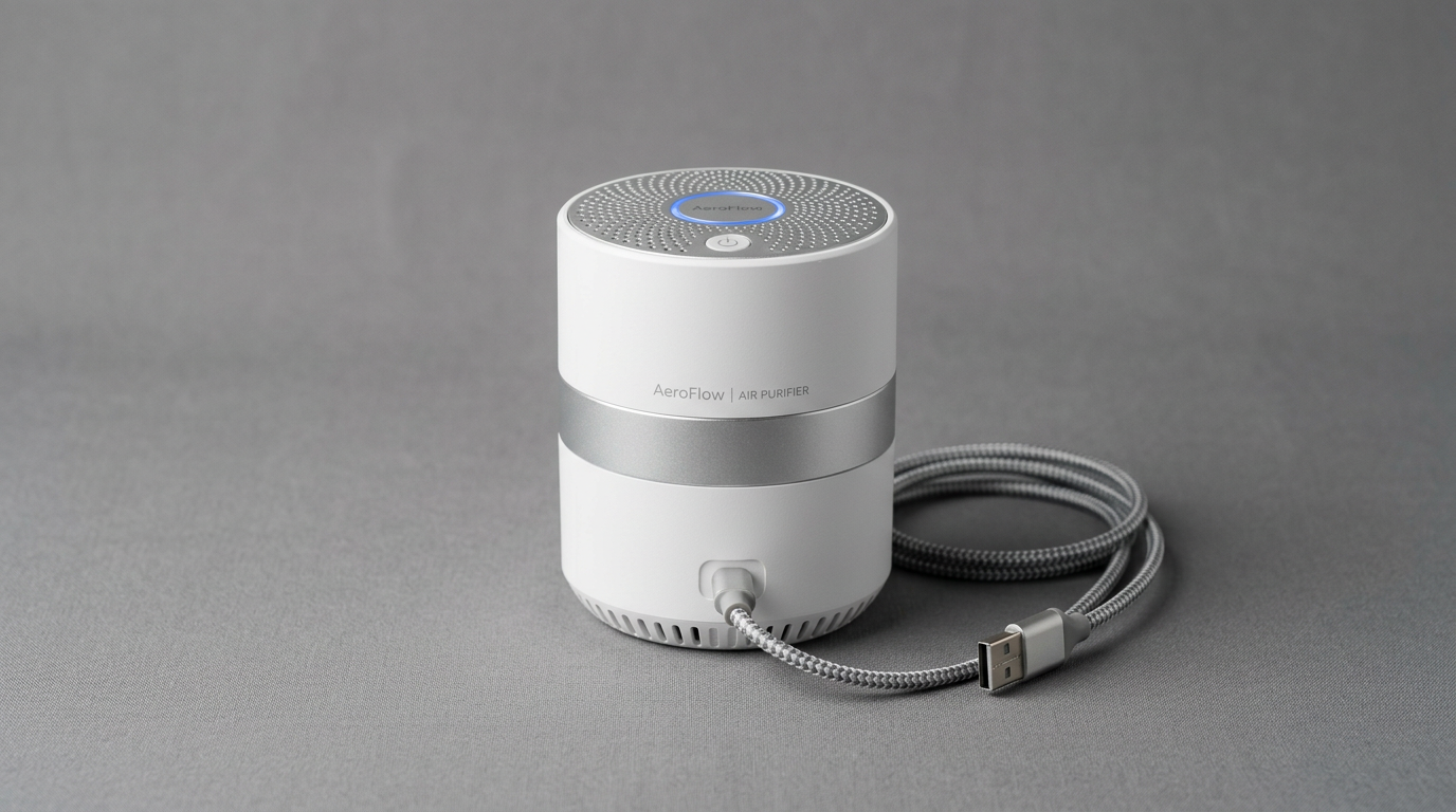 Negative Ion Car Air Purifier Mini Portable USB Air Purifier